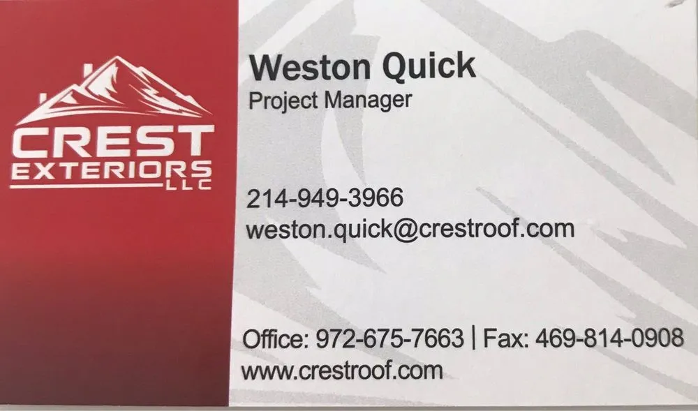 Slide of Crest Exteriors
