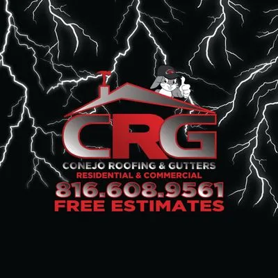 CRG Roofing & Gutters Logo
