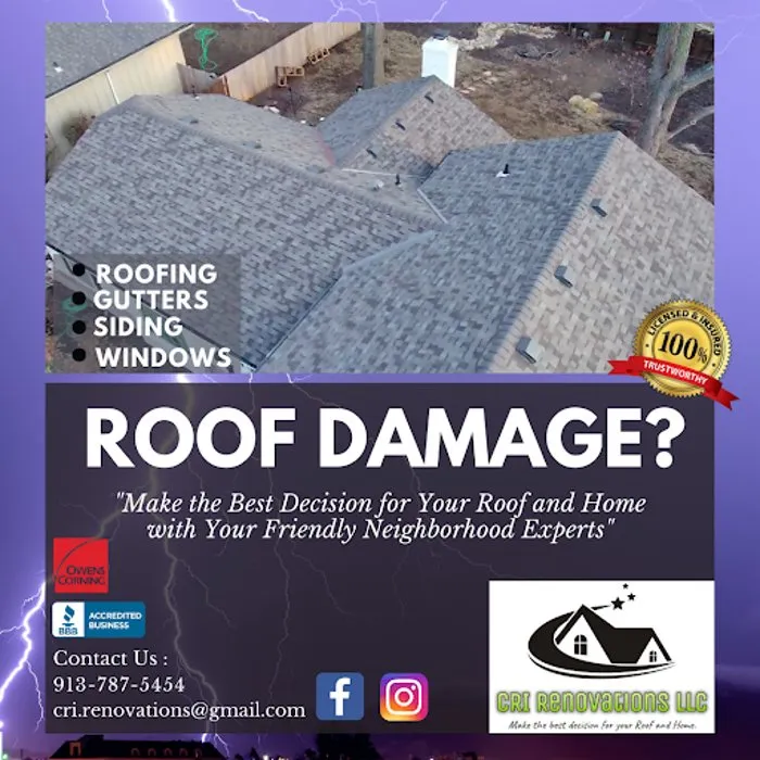 Slide of CRI Roofing & Restoration