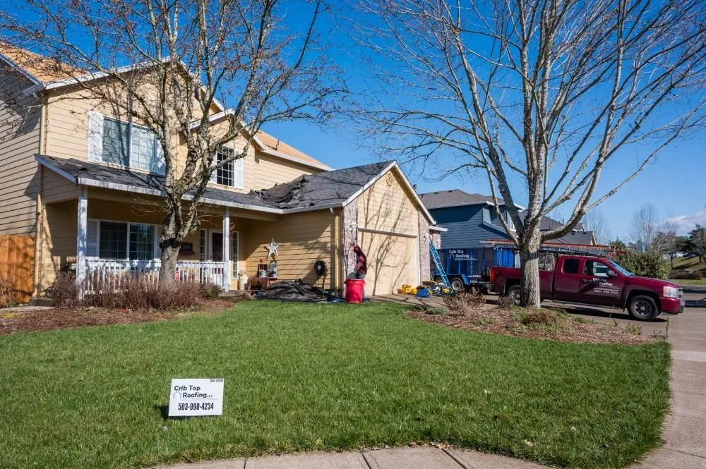 Slide of Crib Top Roofing