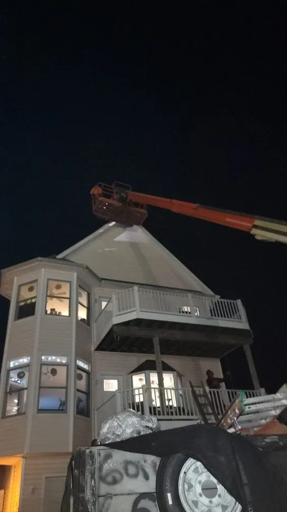 Slide of Cris roofind and everyting