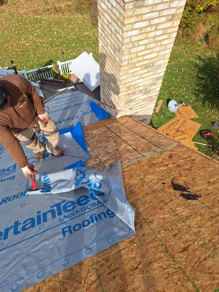 Slide of Cris roofind and everyting