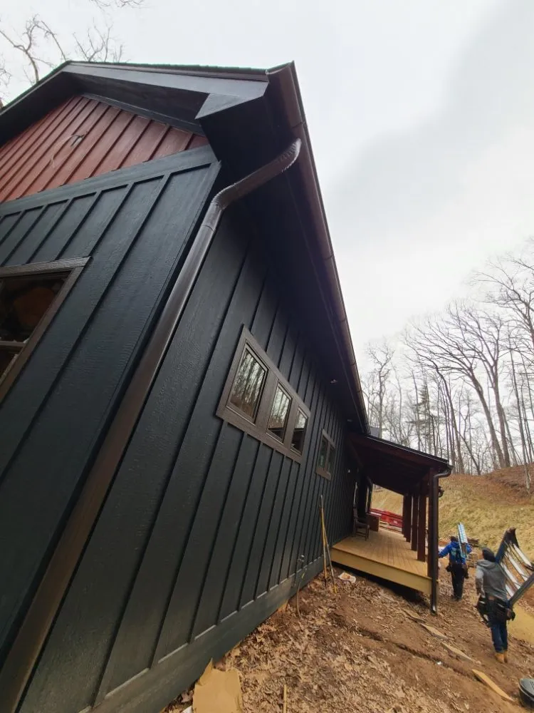 Slide of C.RJ Quality Work Gutters