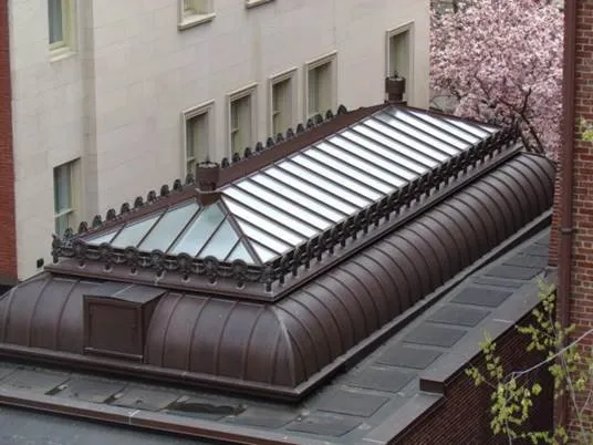 Top-rated flat roof repair with free inspection in North Oxford, MA by Crocker Architectural Sheet Metal