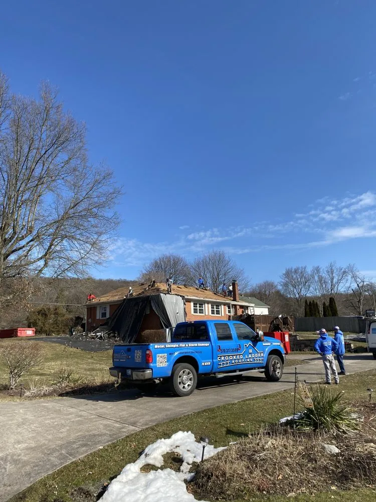 Slide of Crooked Ladder Roofing