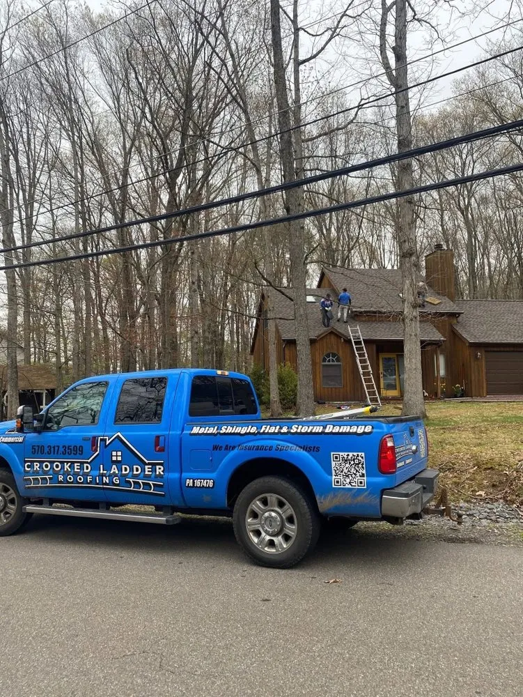 Expert roof inspection in Lake Ariel, PA - Crooked Ladder Roofing