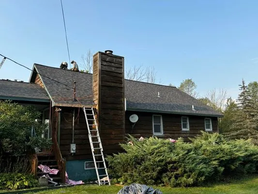 Crooked Ladder Roofing Logo
