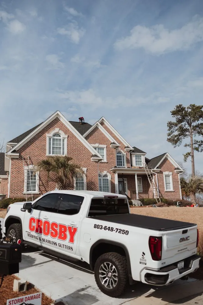 Slide of Crosby Roofing & Seamless Gutters