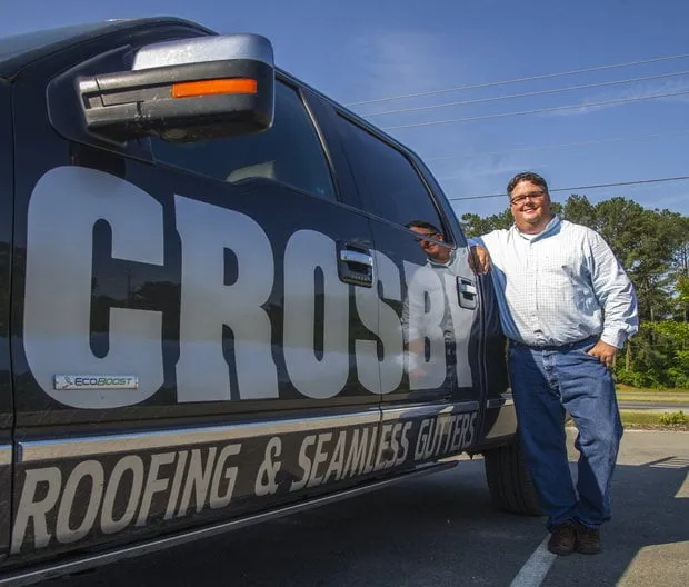 Slide of Crosby Roofing & Seamless Gutters