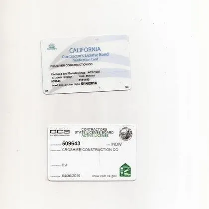 Slide of Croshier Construction Company