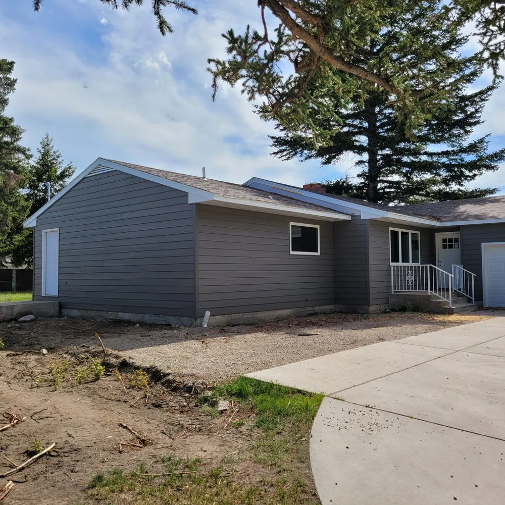 Slide of Crown Butte Construction
