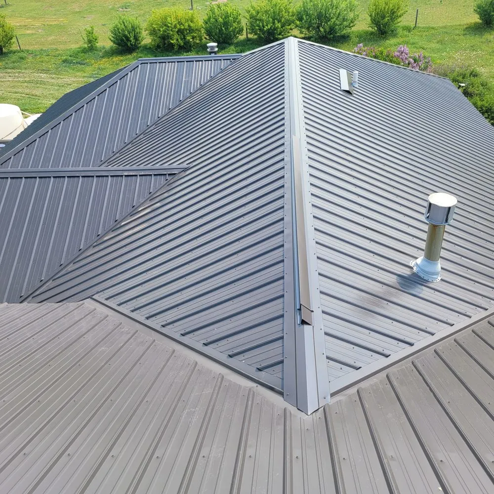 Slide of Crown Butte Construction