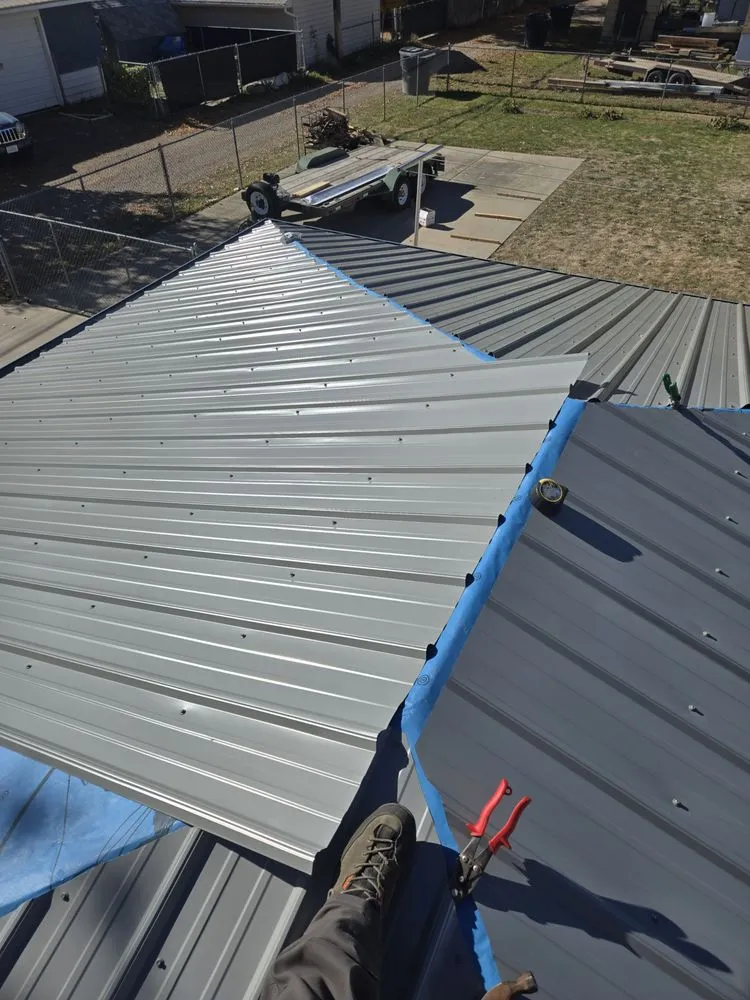 Slide of Crown Butte Construction