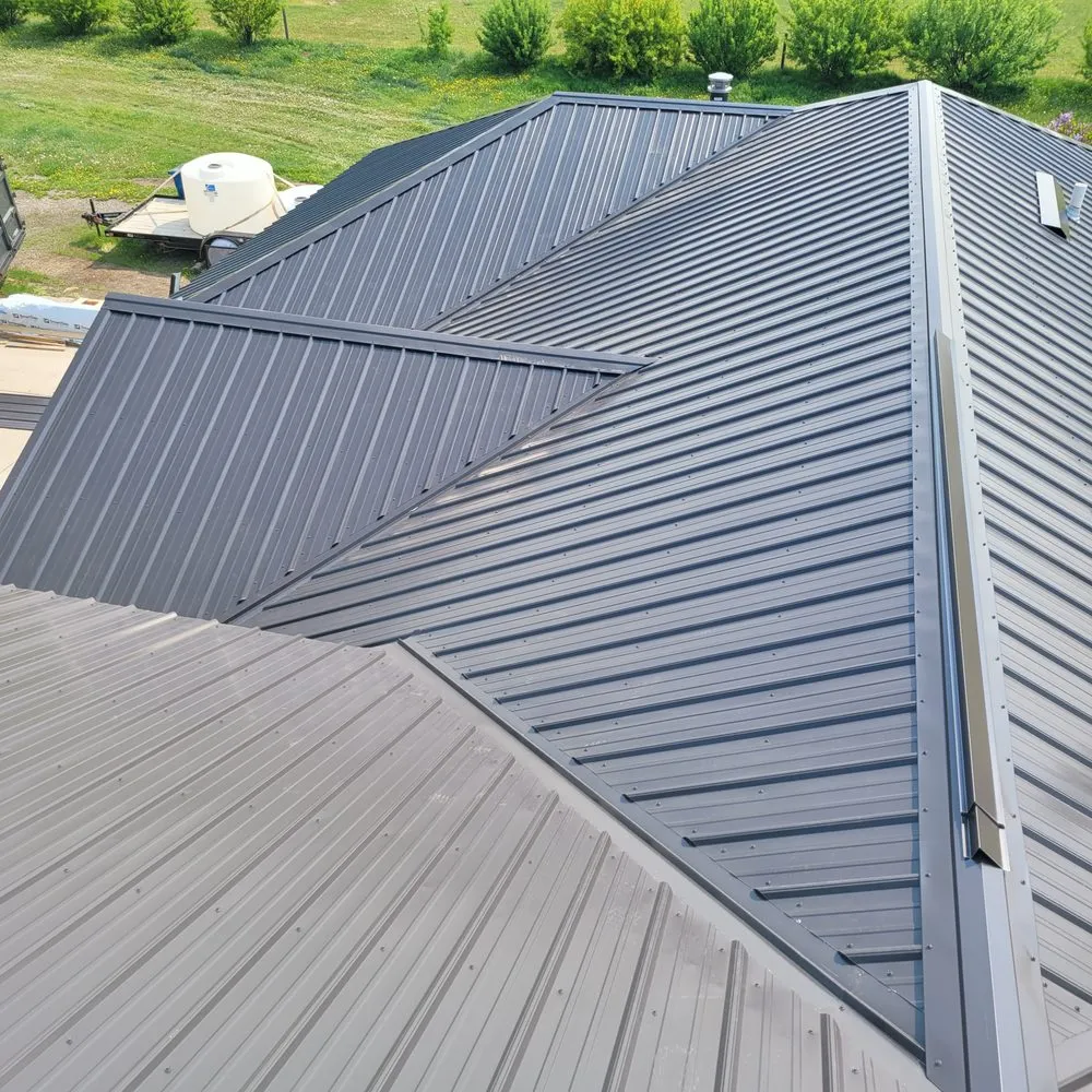 Slide of Crown Butte Construction