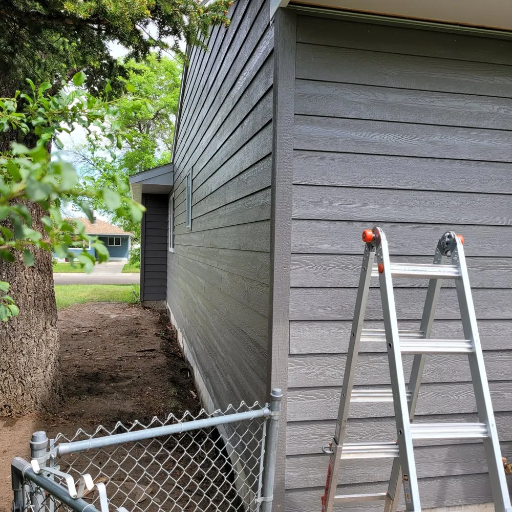 Slide of Crown Butte Construction