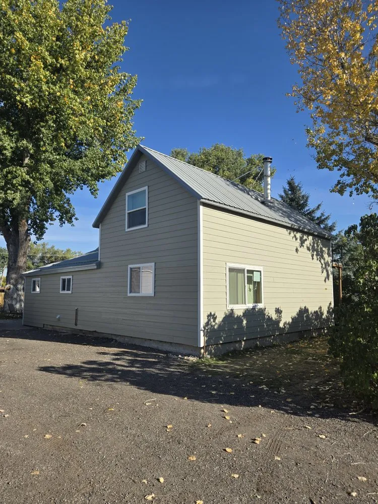 Slide of Crown Butte Construction