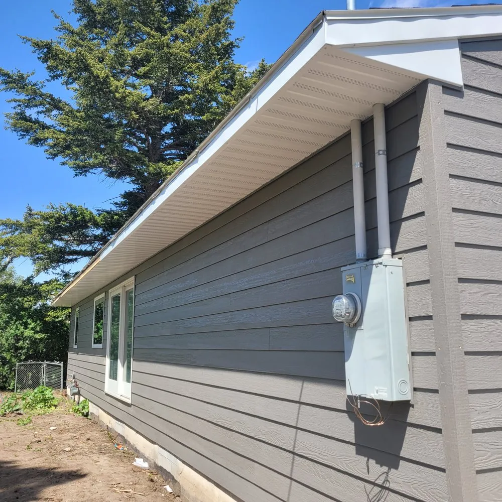 Slide of Crown Butte Construction