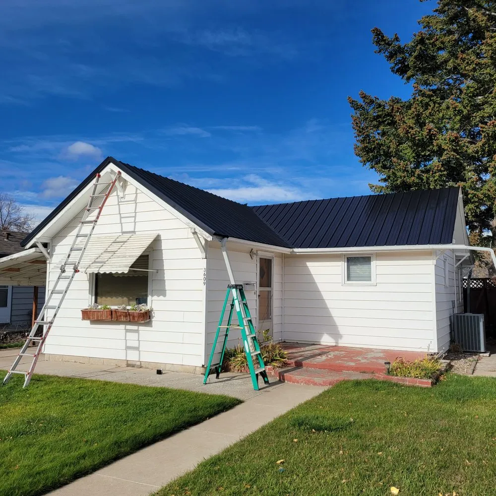 Slide of Crown Butte Construction
