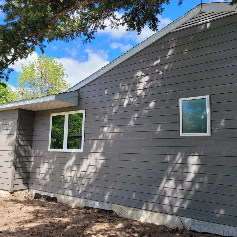 Slide of Crown Butte Construction