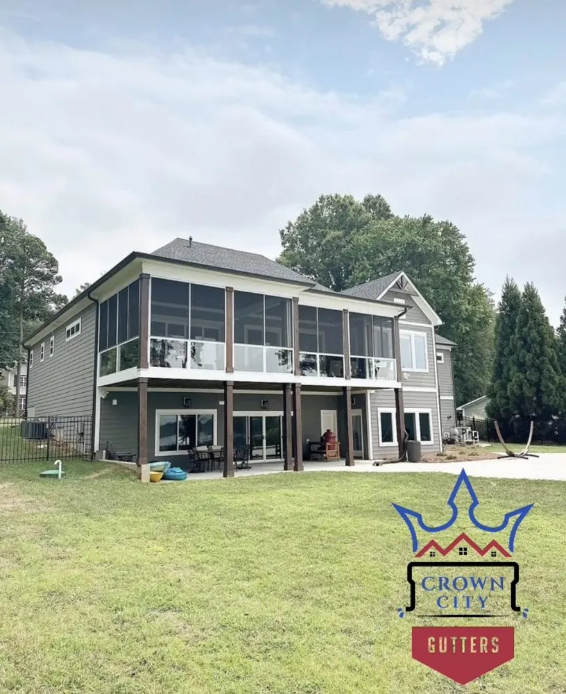 Slide of Crown City Gutters