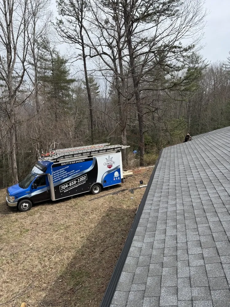 Slide of Crown City Gutters