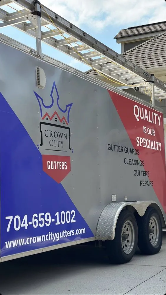 Slide of Crown City Gutters