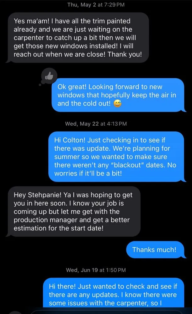 Slide of Crown Exteriors & Construction