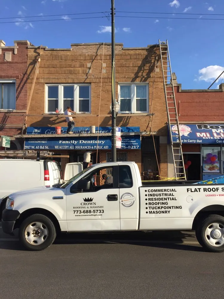 Slide of Crown Roofing & Masonry