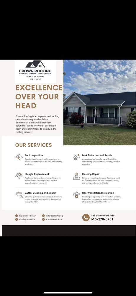 Slide of Crown Roofing