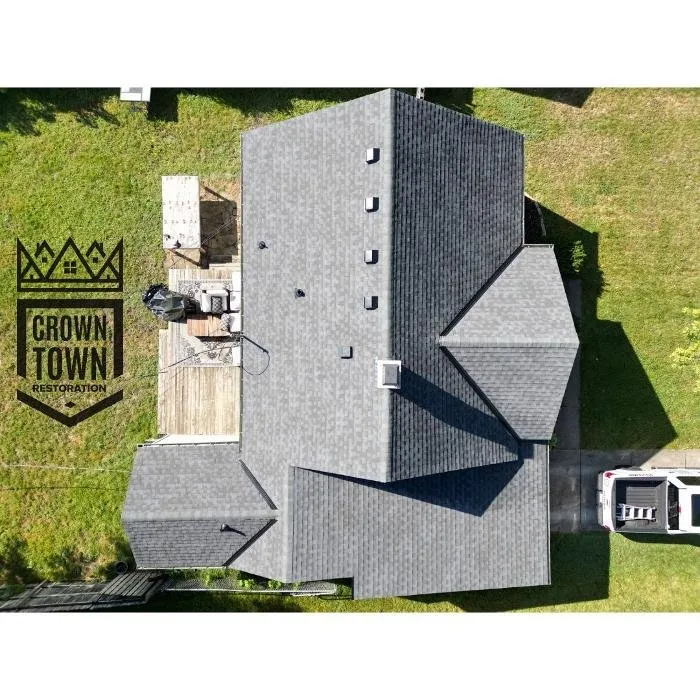 Slide of Crown Town Restoration