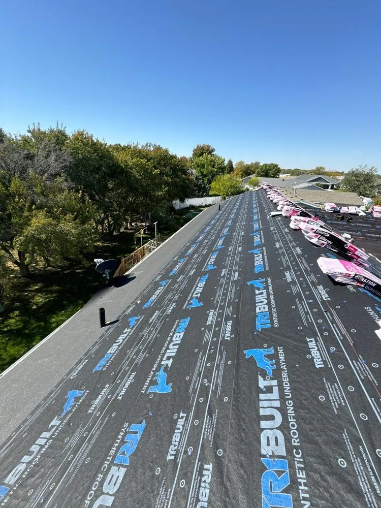 Slide of Crows Roofing