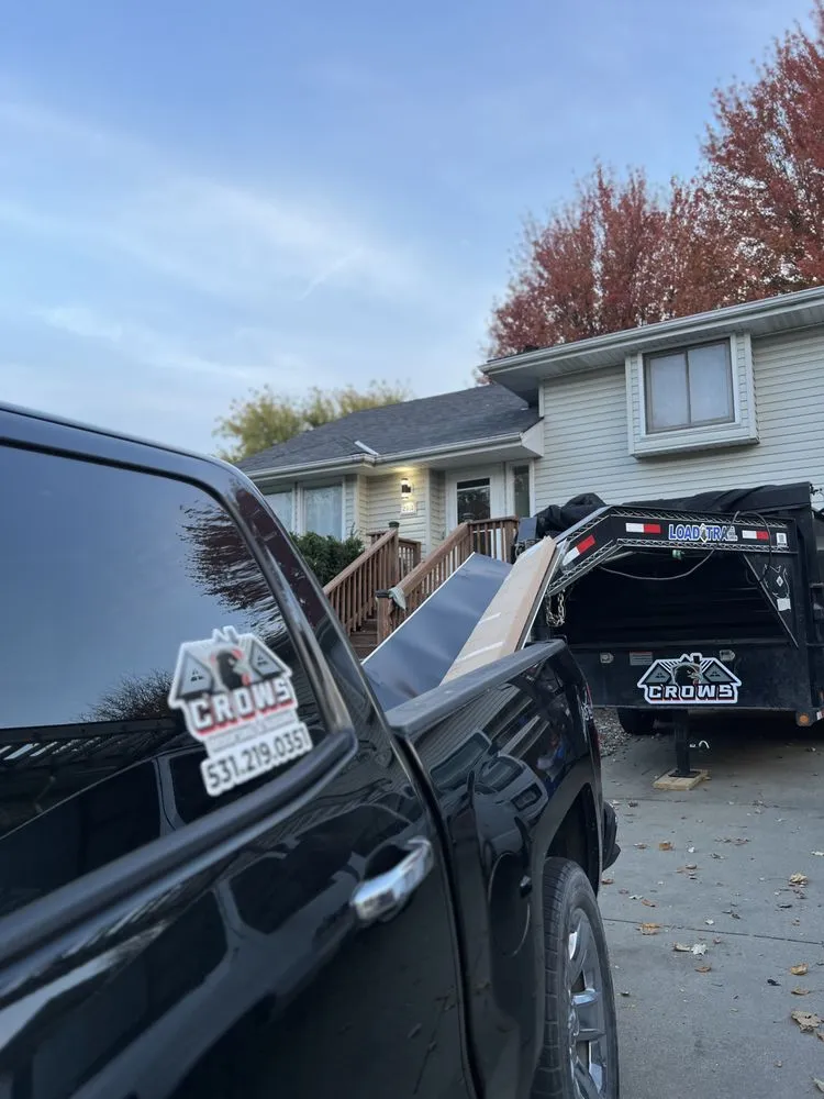 Slide of Crows Roofing