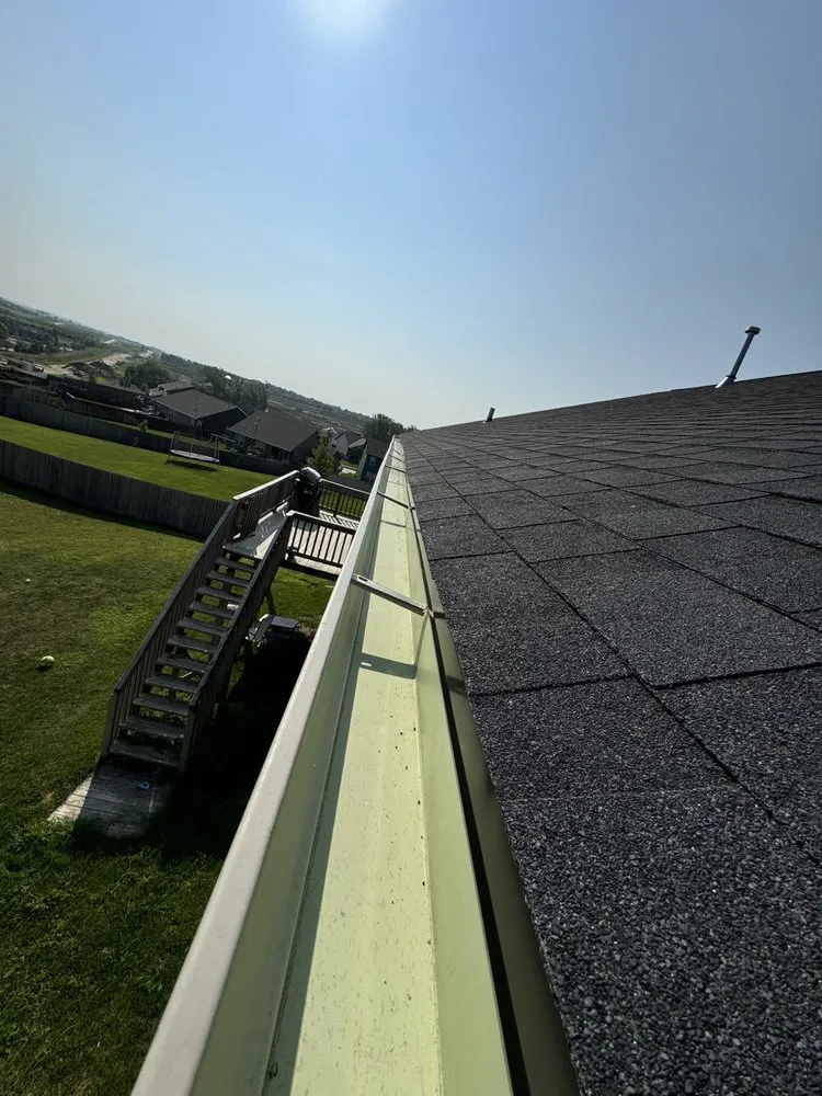 Slide of Crows Roofing