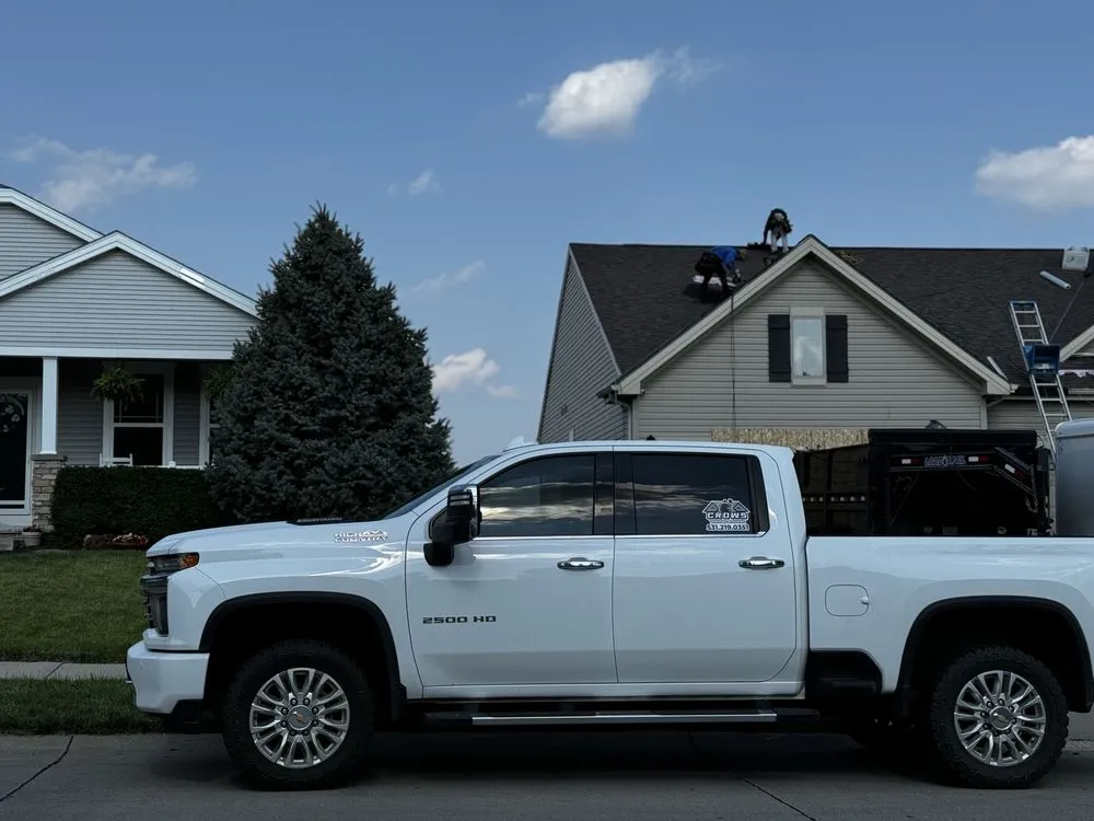 Slide of Crows Roofing