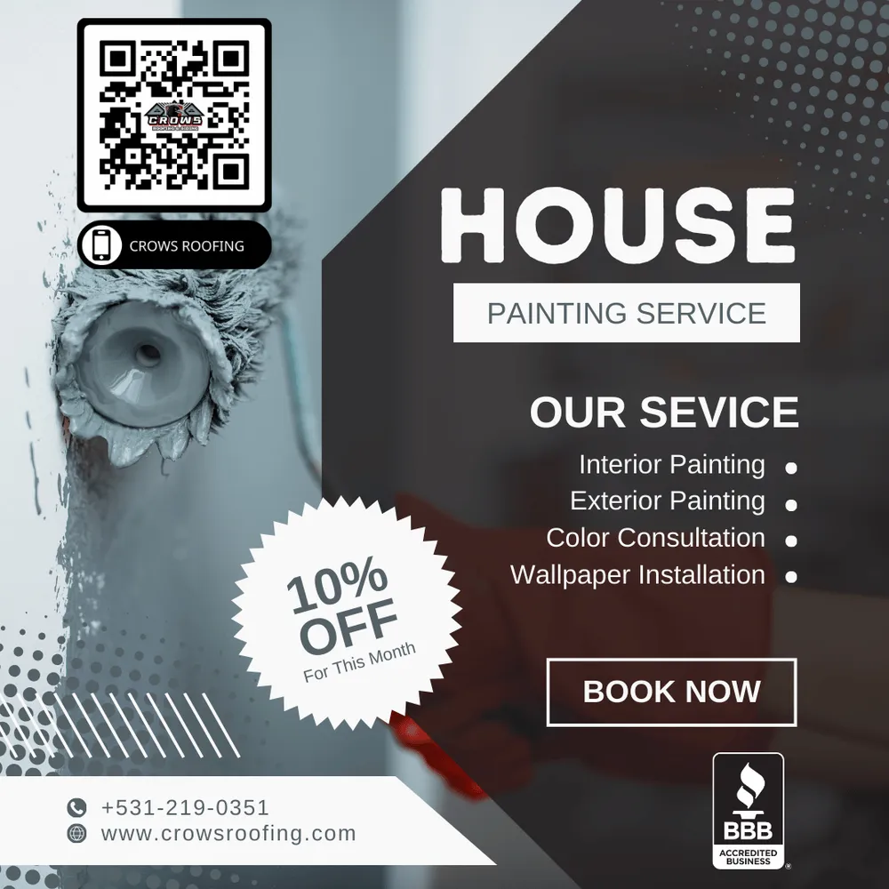 Slide of Crows Roofing