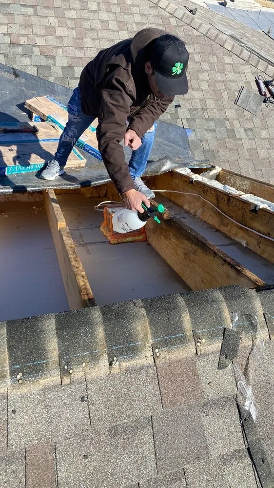 Slide of Crows Roofing