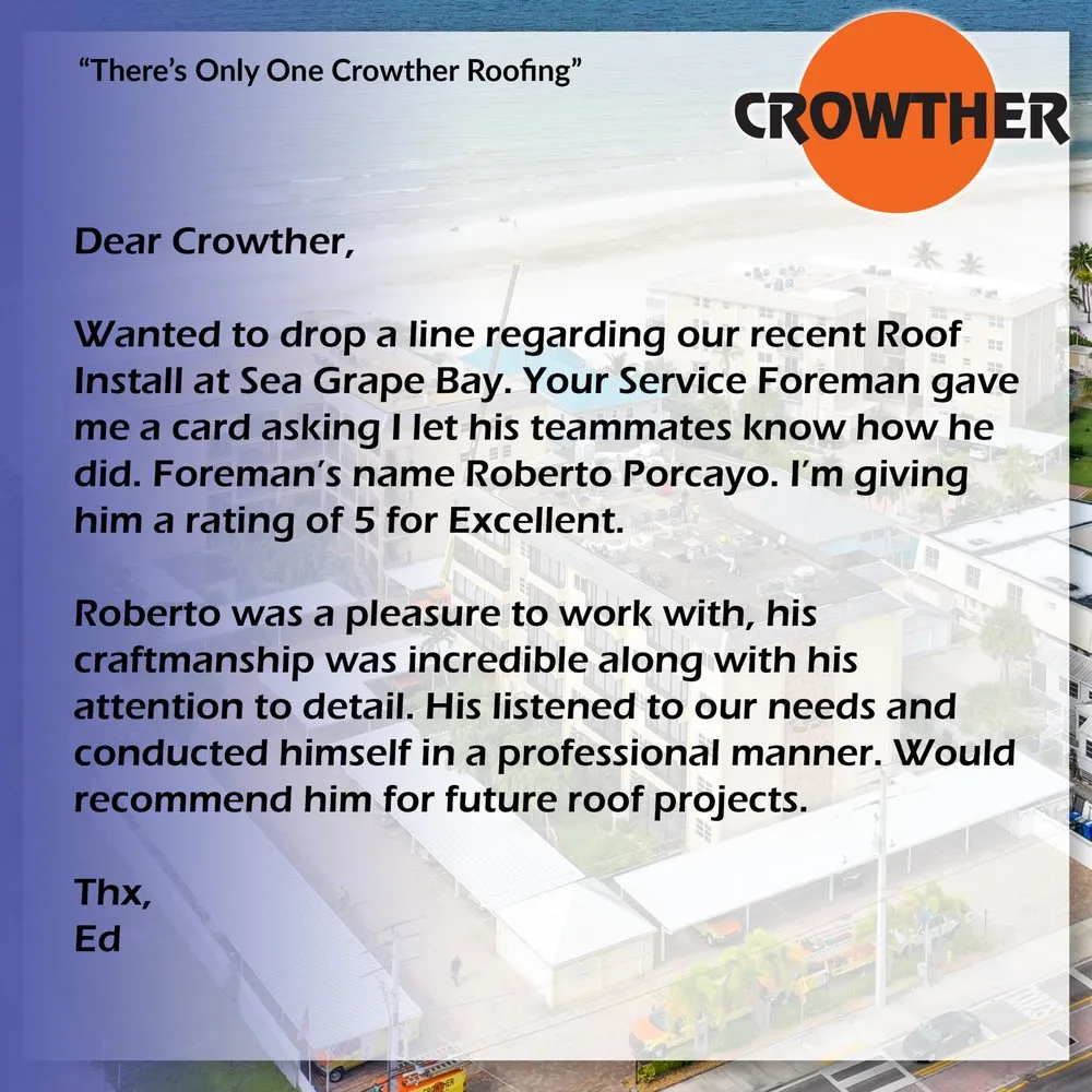 Slide of Crowther Roofing & Sheet Metal of Florida