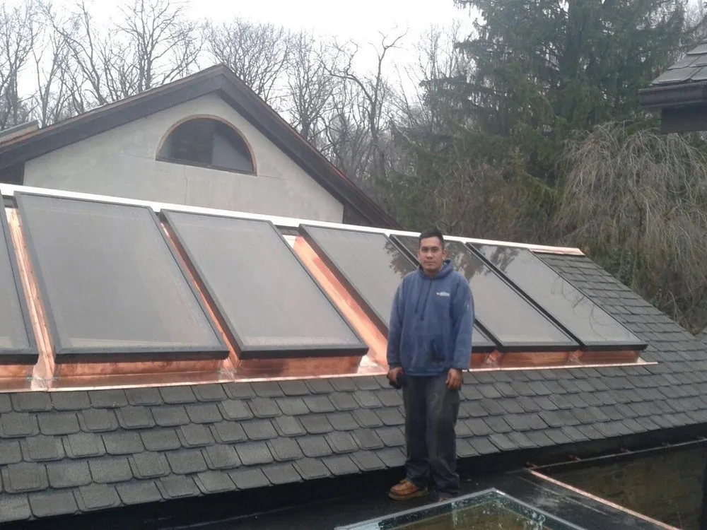 Slide of CRS Roofing