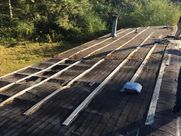 Professional residential roofing service in Ruth, MS by Crusade Construction