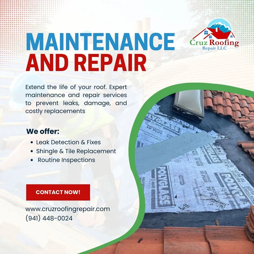 Slide of Cruz Roofing Repair