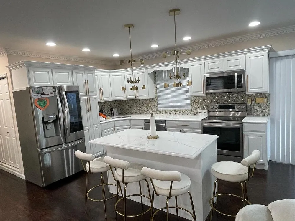 Slide of crystal remodeling