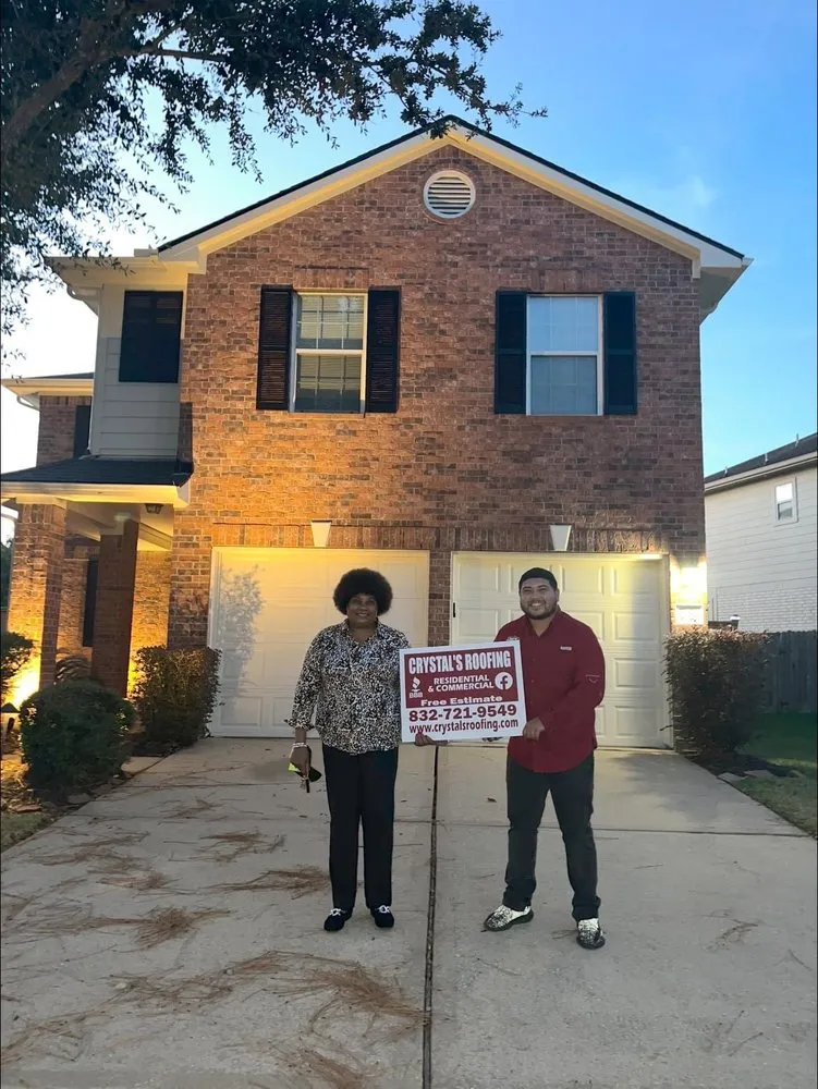 Professional residential roofing service in TX, TX by Crystals Roofing