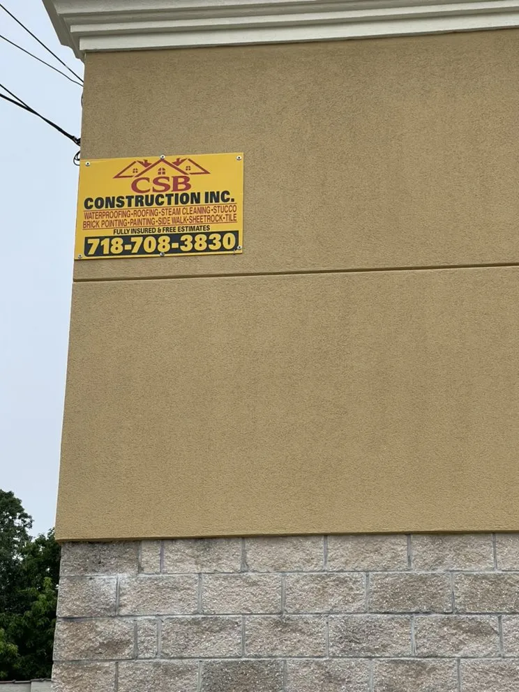 Slide of CSB Construction