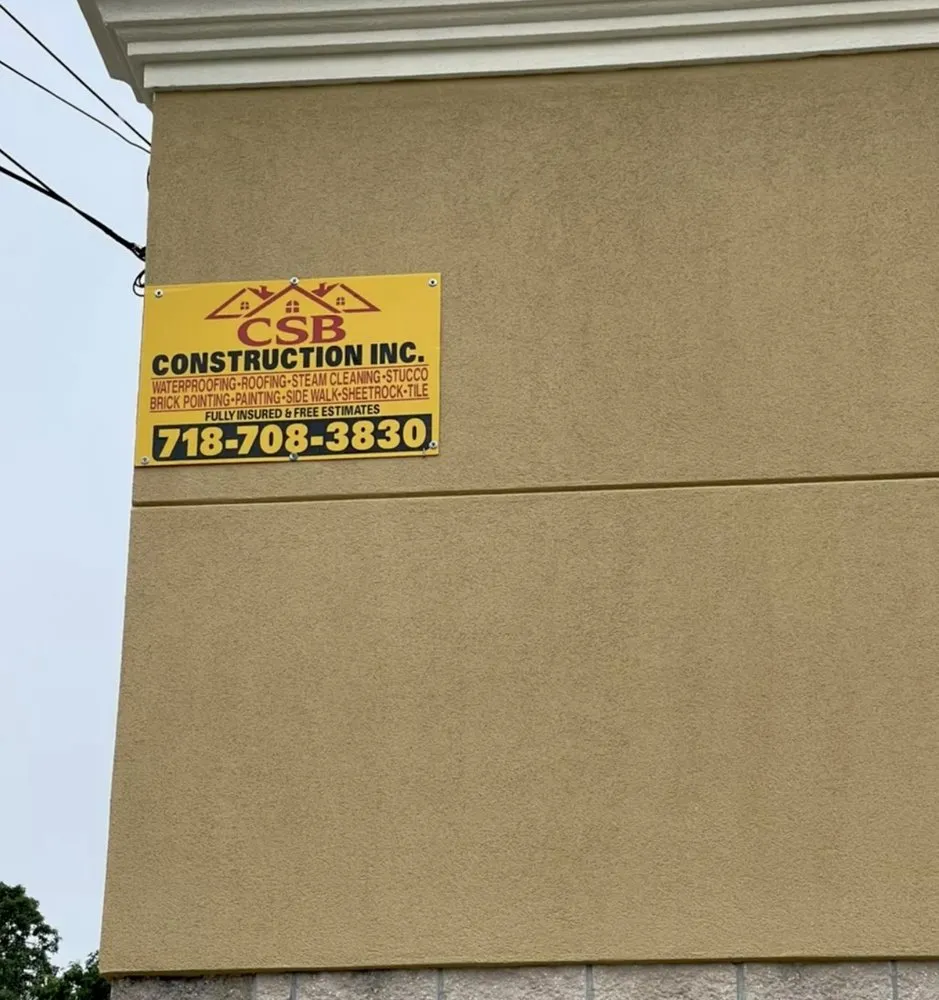 Slide of CSB Construction