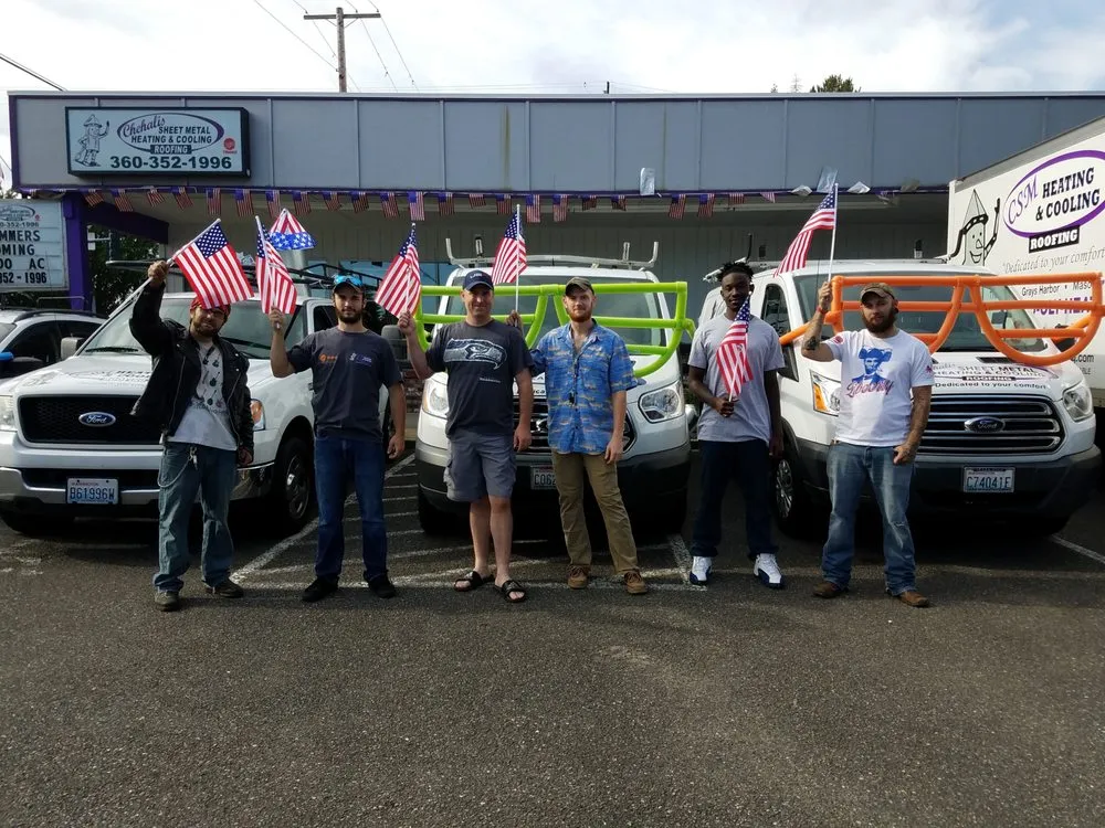 Slide of CSM Heating Cooling Roofing & Solar