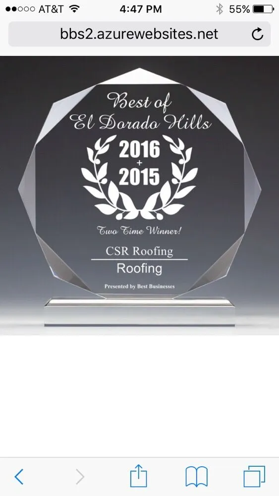 Slide of CSR Roofing