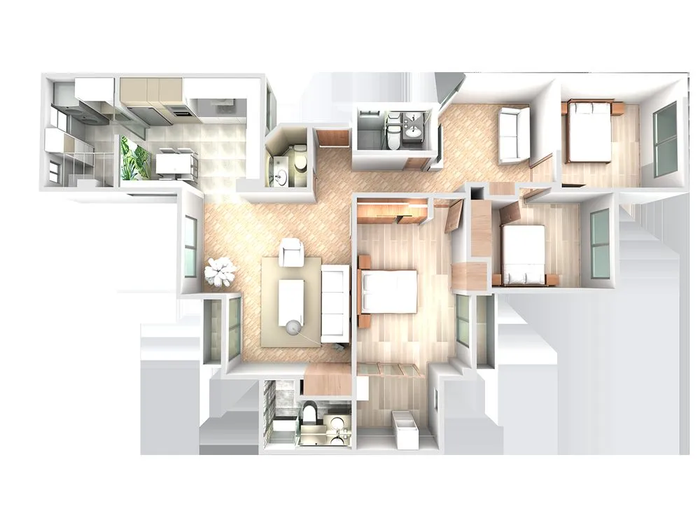 Slide of Cube World Construction