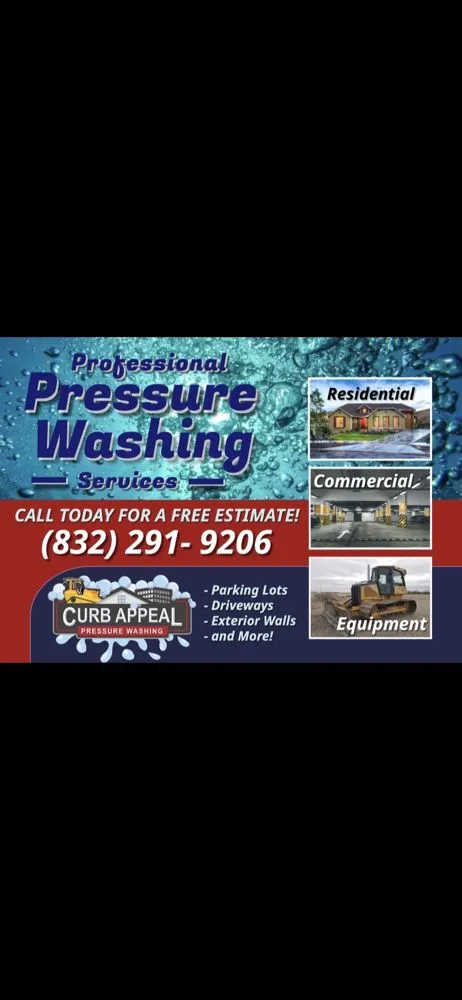 Slide of Curb Appeal Pressure Washing