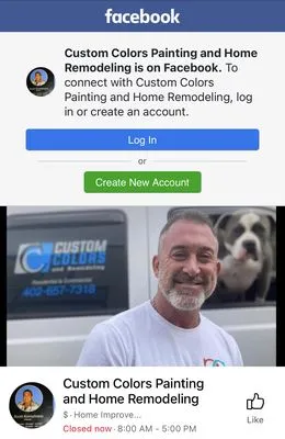 Custom Colors and Remodeling Logo