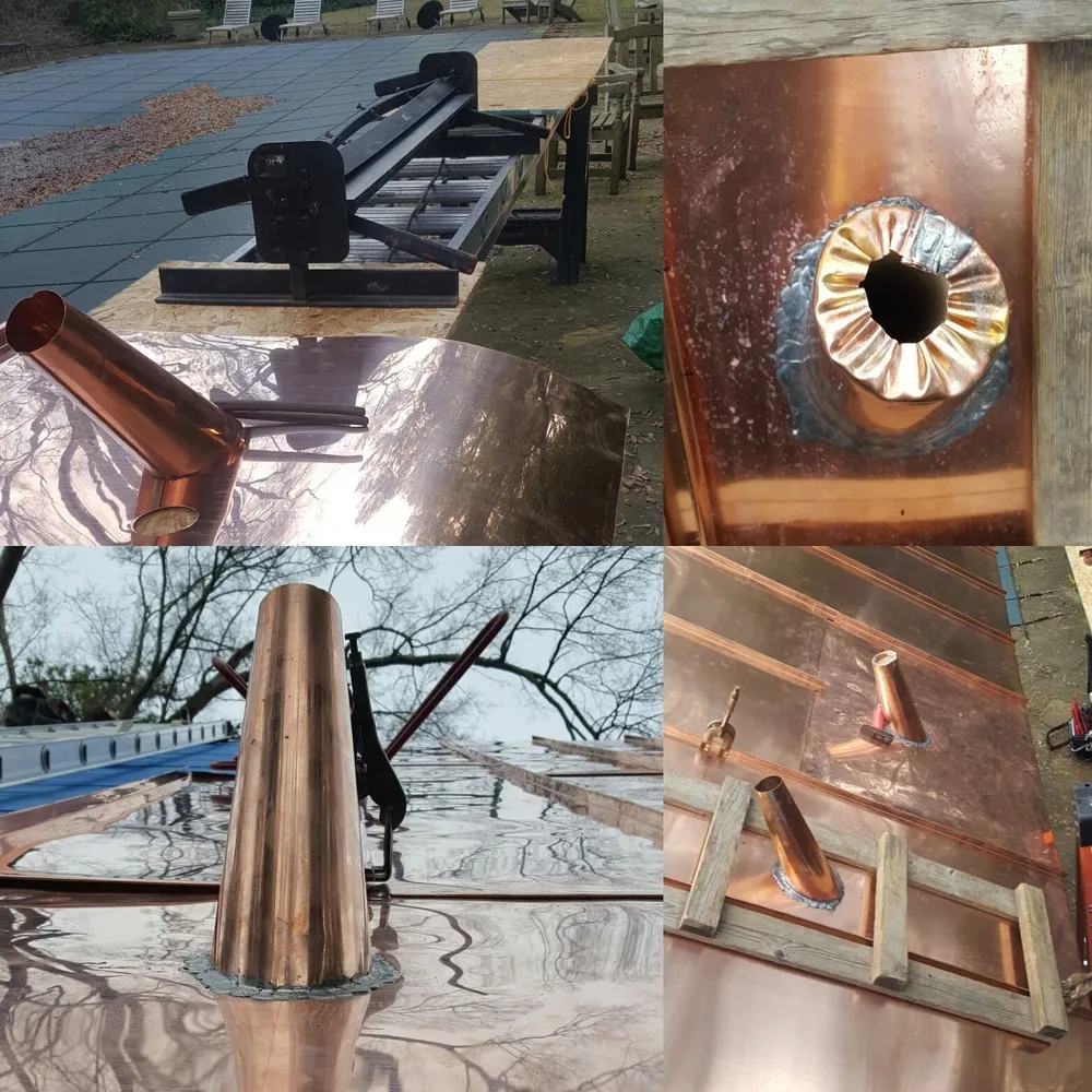 Slide of Custom Copper and Zinc